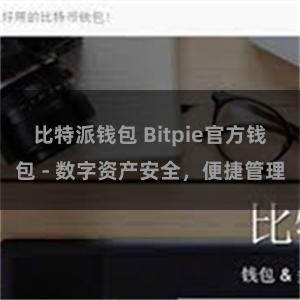 比特派钱包 Bitpie官方钱包 - 数字资产安全,便捷管理